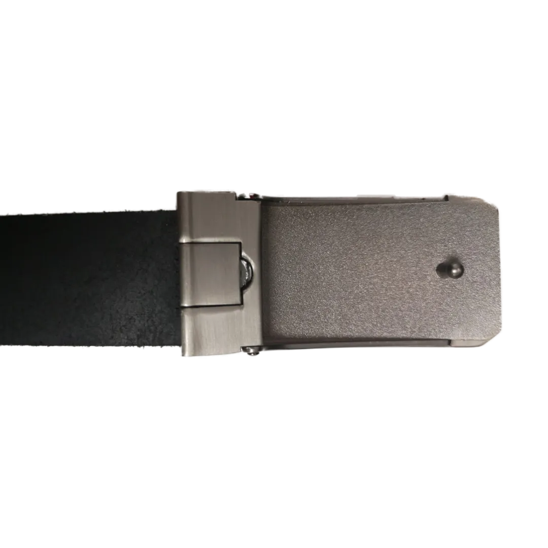 Baby Blue Leather Clamp Strap
