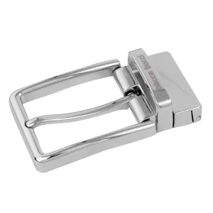Bacca Bucci Men's 35 MM Nickle-Free Reversible Clamp Belt Buckle with Branding