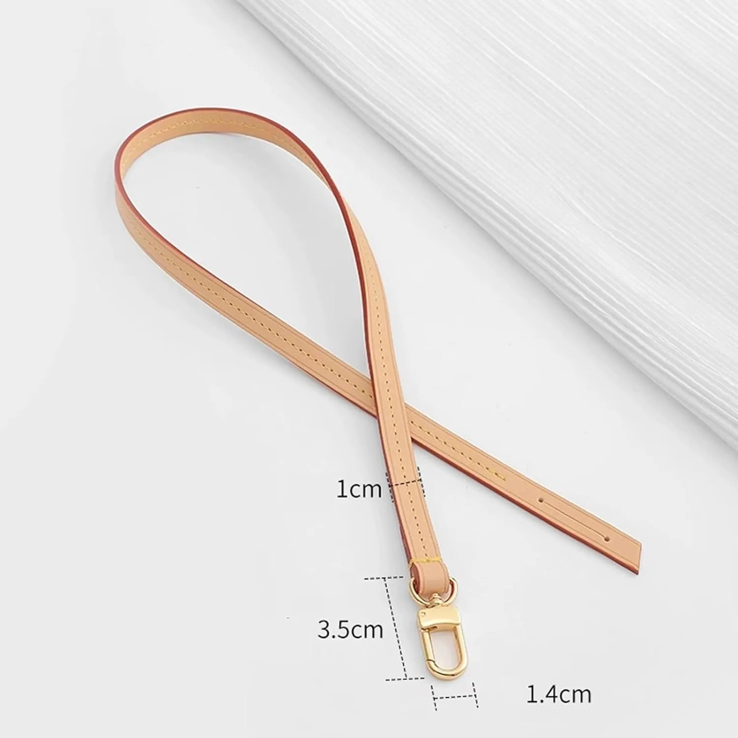 Bag Strap Leather Replacement Straps Adjuster Shoulder Bags Straps (Original, Length45cm)