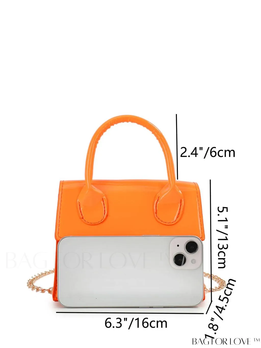 BagForLove - Chic Mini Flap Square Bag with Floral Graphic Design