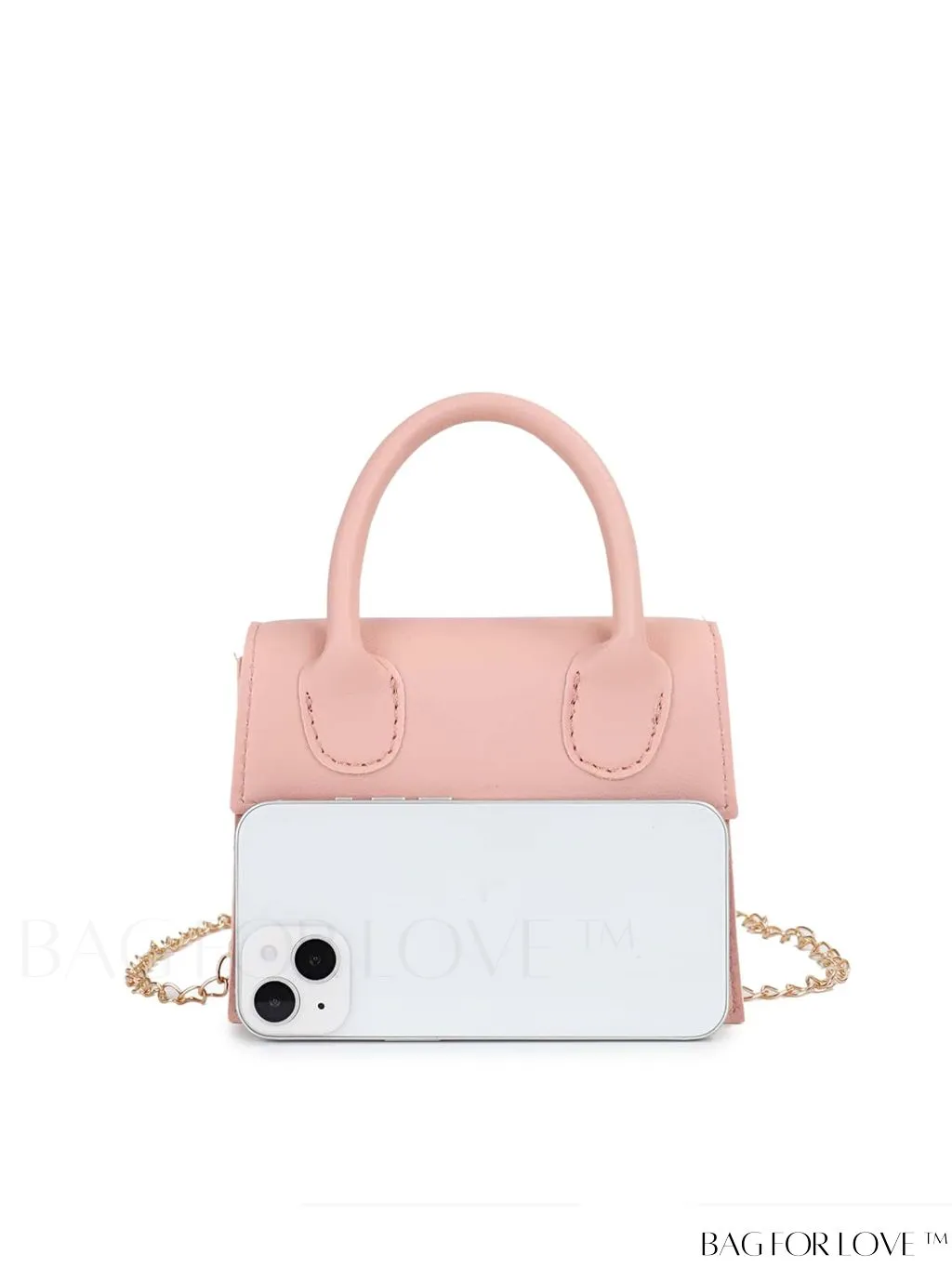 BagForLove - Chic Mini Flap Square Bag with Floral Graphic Design