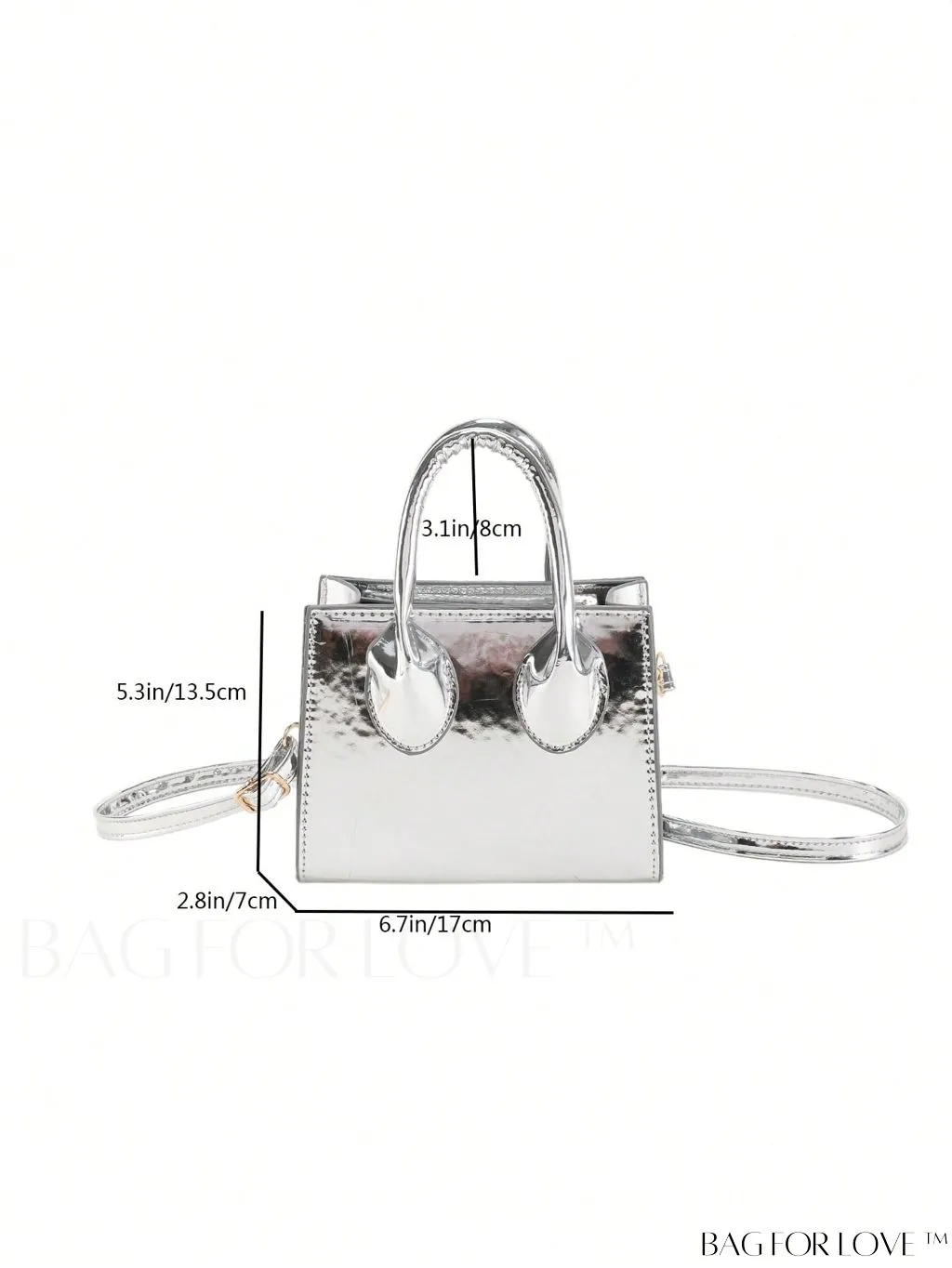 BagForLove - Compact Dual Handle Square Bag