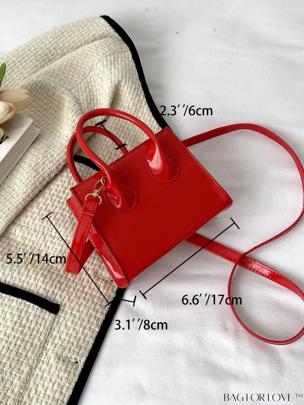 BagForLove - Compact Dual Handle Square Bag