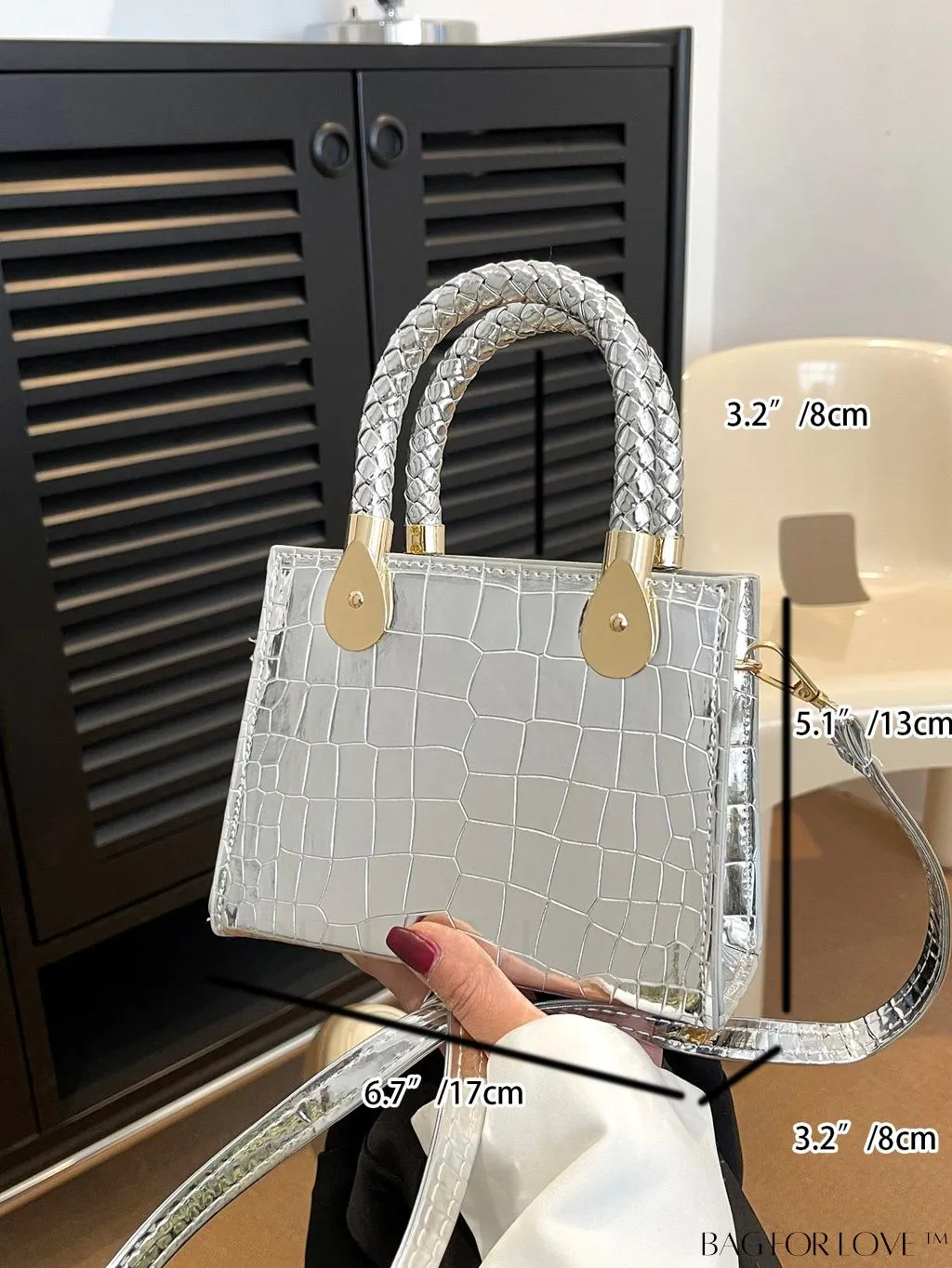 BagForLove - Compact Dual Handle Square Bag