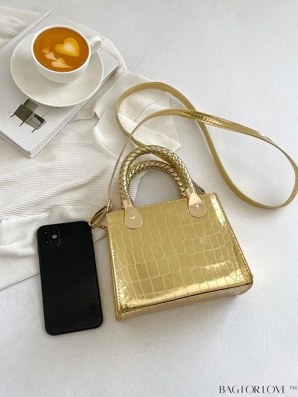 BagForLove - Compact Dual Handle Square Bag