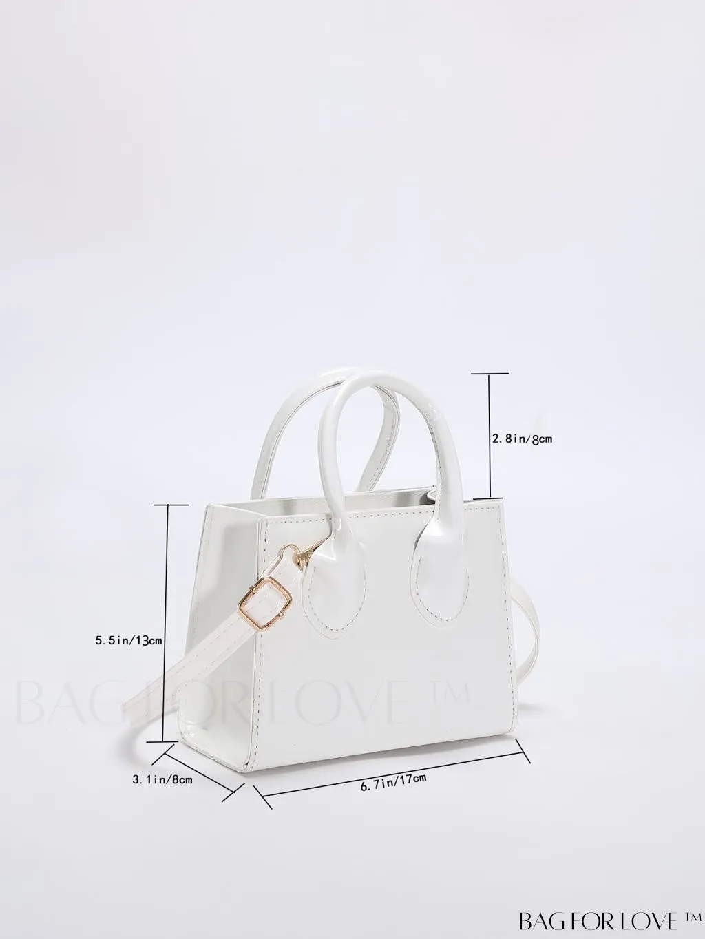 BagForLove - Compact Dual Handle Square Bag