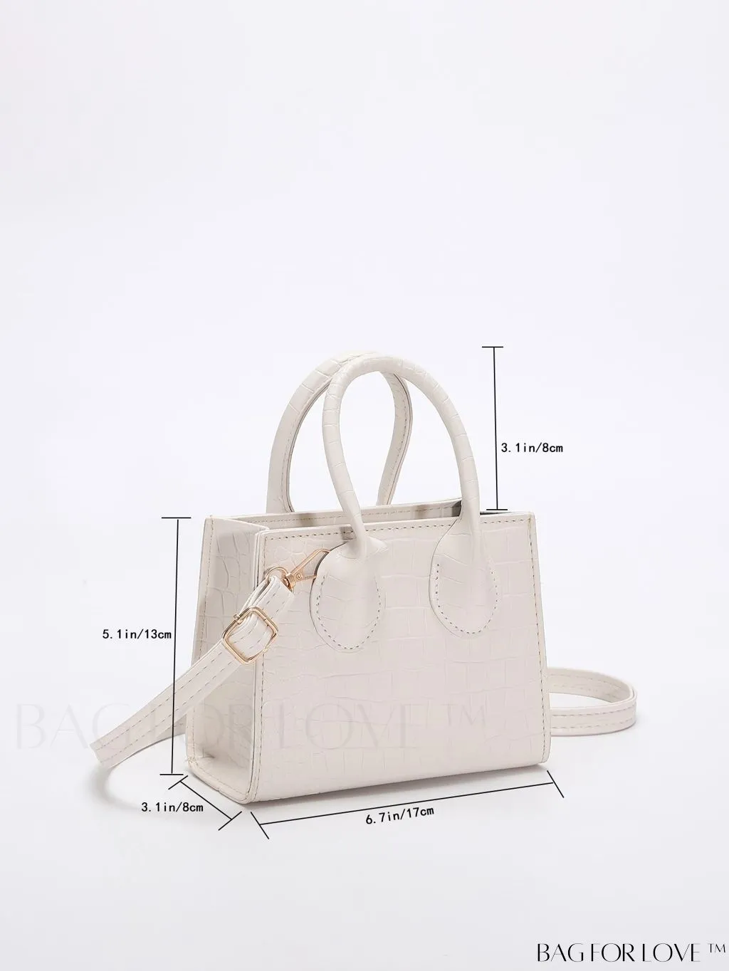 BagForLove - Compact Dual Handle Square Bag
