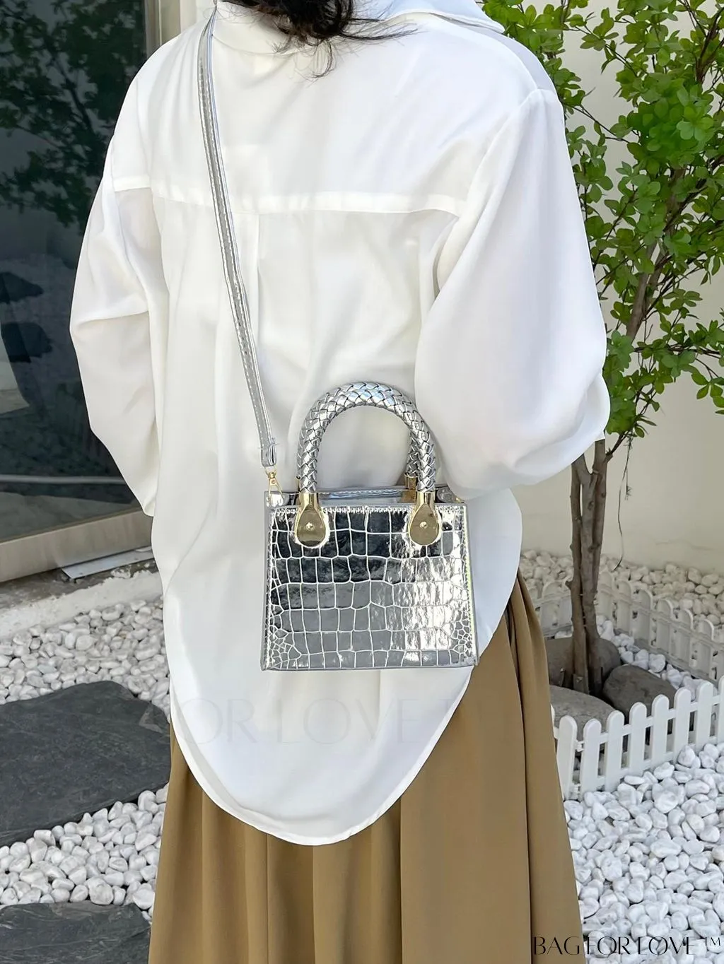 BagForLove - Compact Dual Handle Square Bag