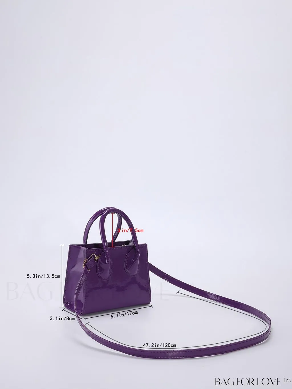 BagForLove - Compact Dual Handle Square Bag