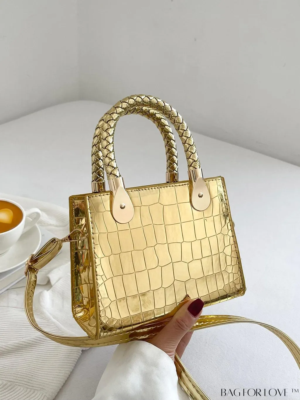 BagForLove - Compact Dual Handle Square Bag