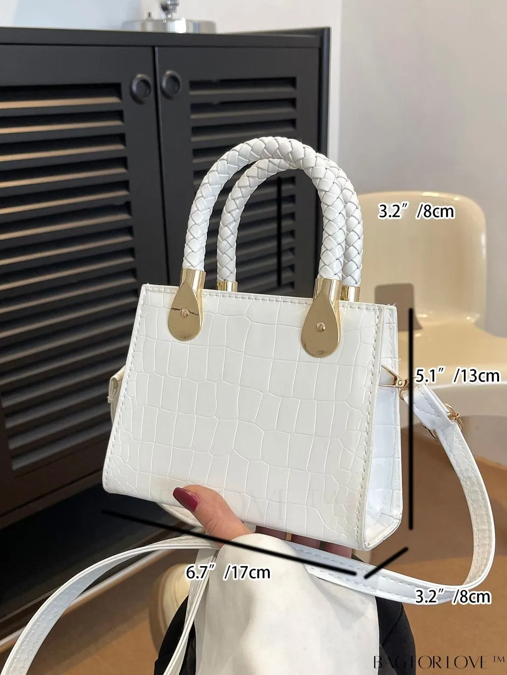BagForLove - Compact Dual Handle Square Bag