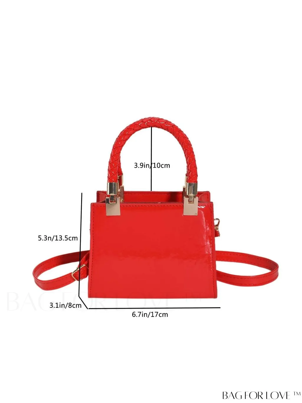 BagForLove - Compact Dual Handle Square Bag