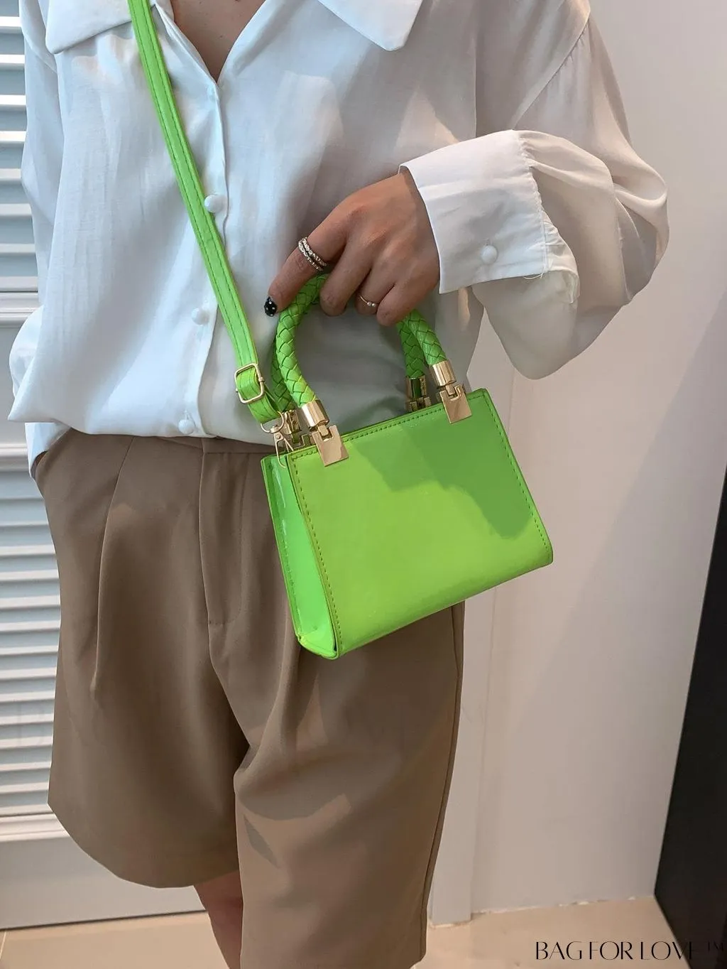 BagForLove - Compact Dual Handle Square Bag