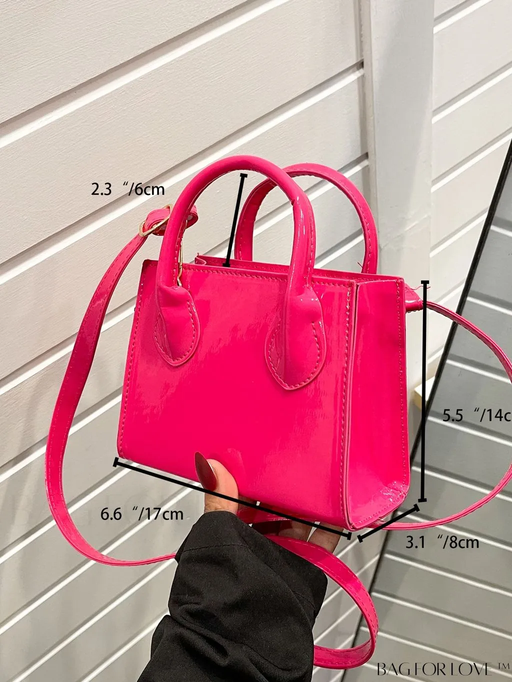 BagForLove - Compact Dual Handle Square Bag