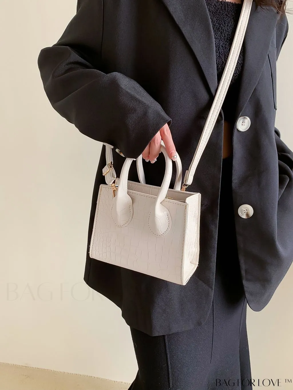 BagForLove - Compact Dual Handle Square Bag