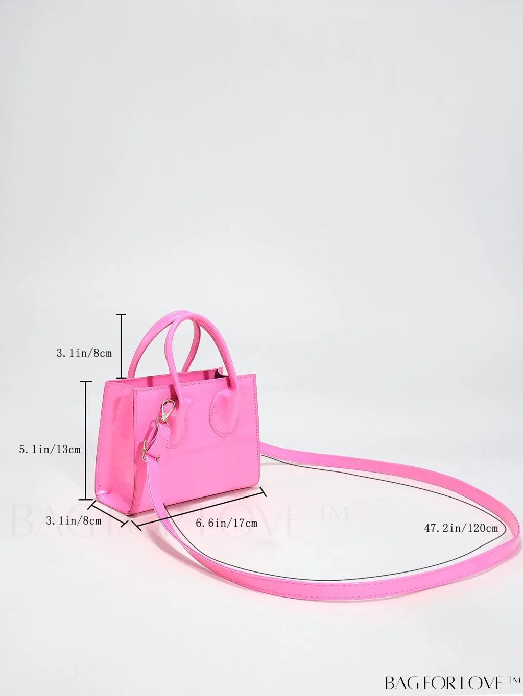 BagForLove - Compact Dual Handle Square Bag