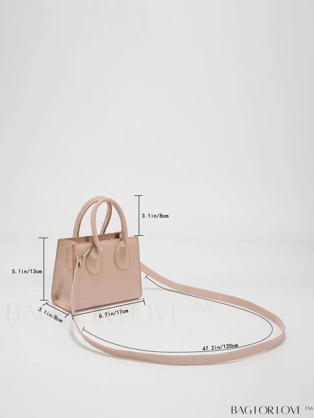 BagForLove - Compact Dual Handle Square Bag