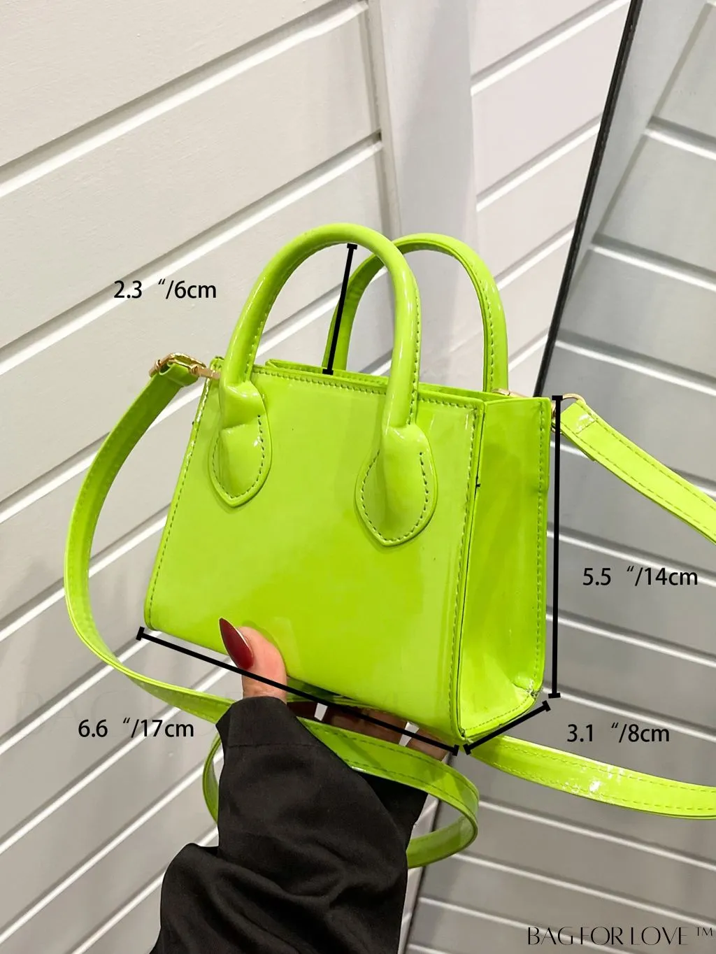 BagForLove - Compact Dual Handle Square Bag