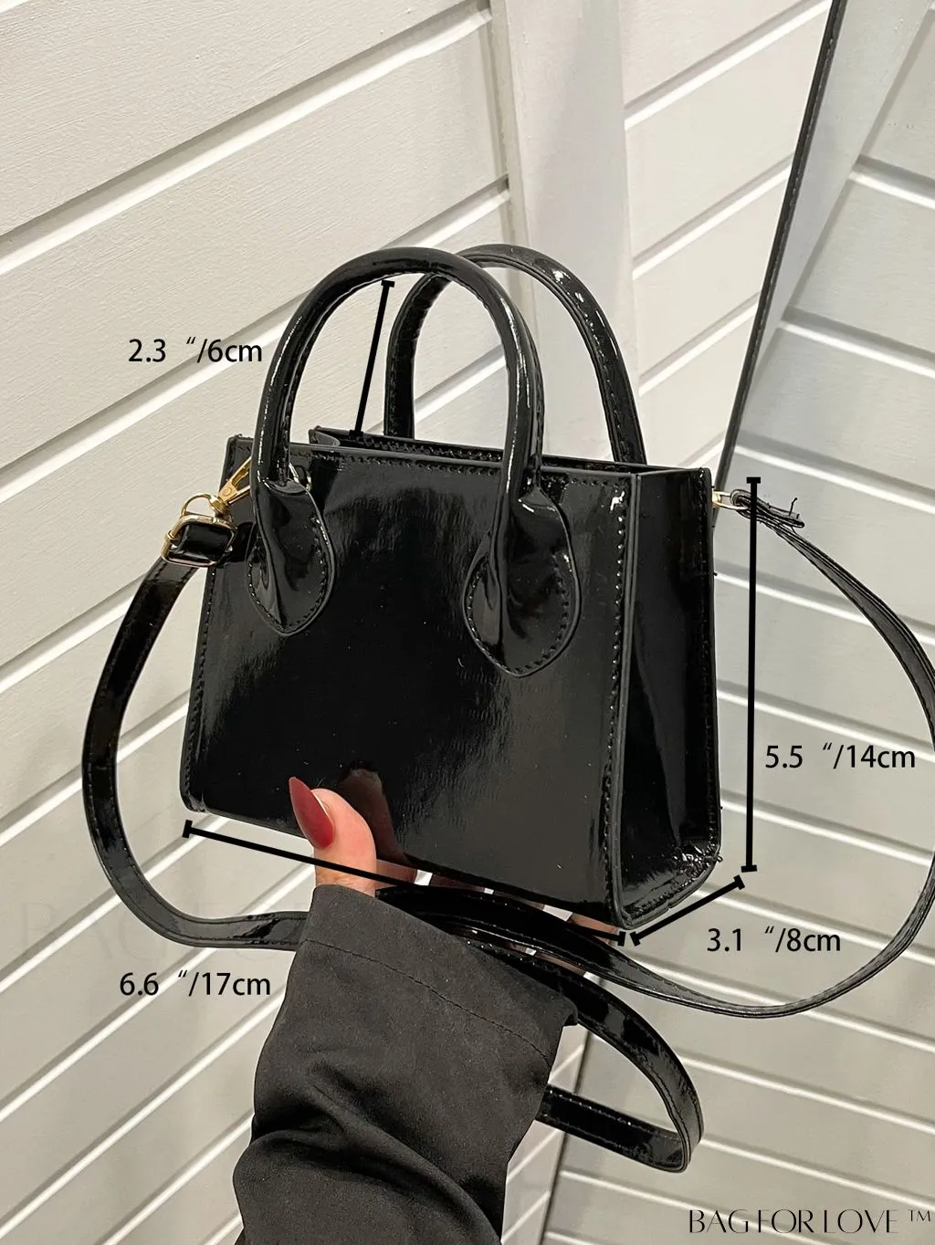 BagForLove - Compact Dual Handle Square Bag