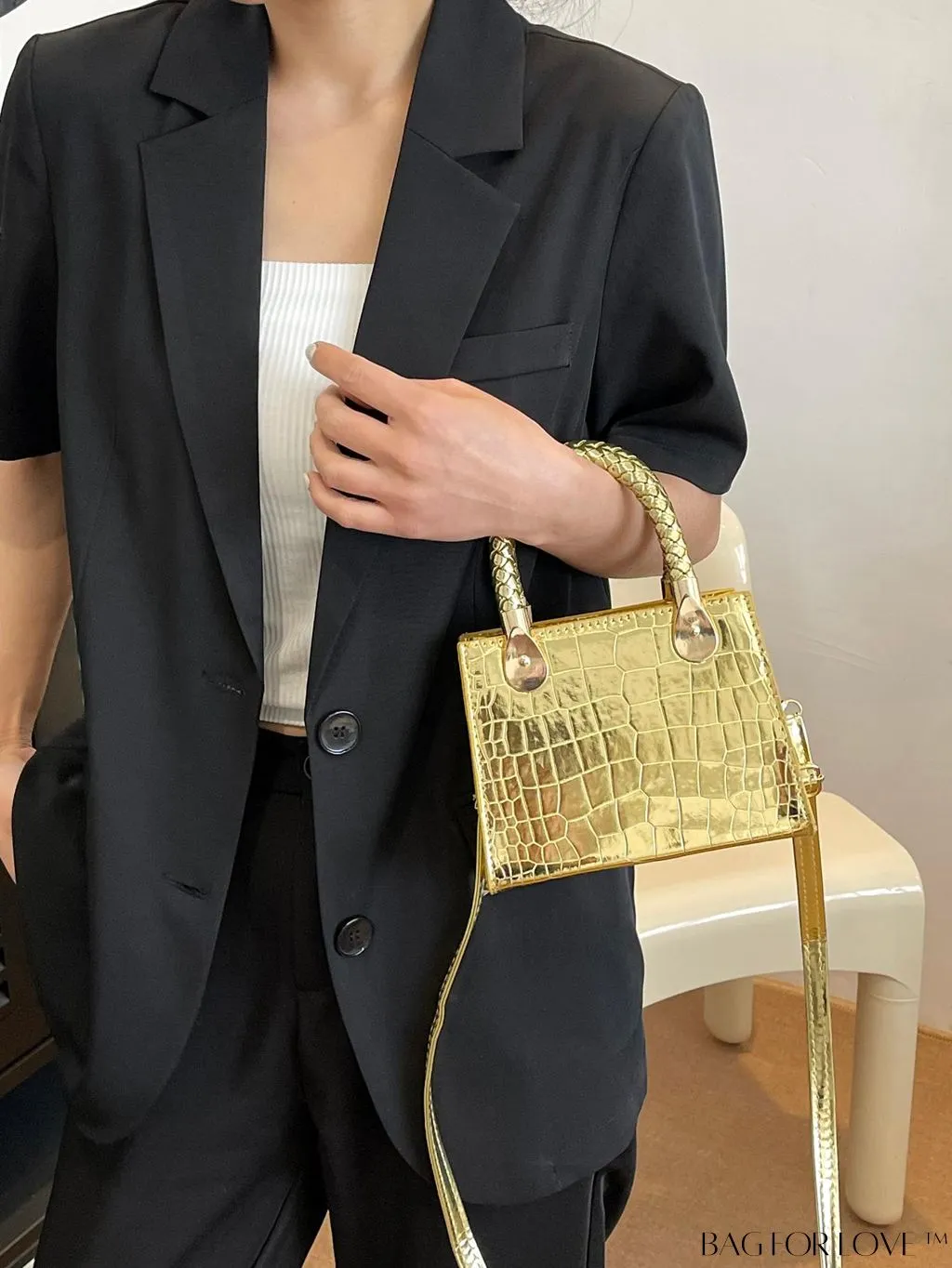 BagForLove - Compact Dual Handle Square Bag