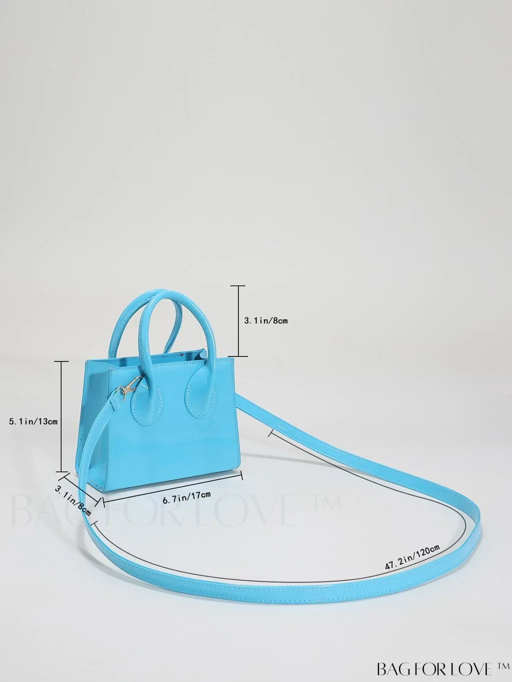 BagForLove - Compact Dual Handle Square Bag