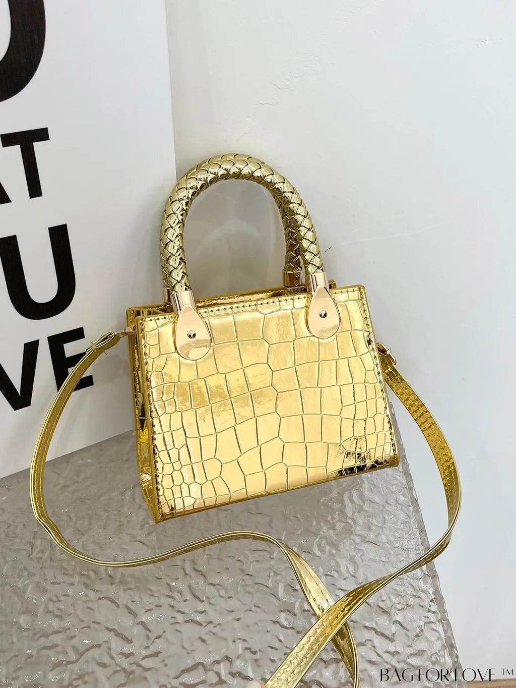 BagForLove - Compact Dual Handle Square Bag