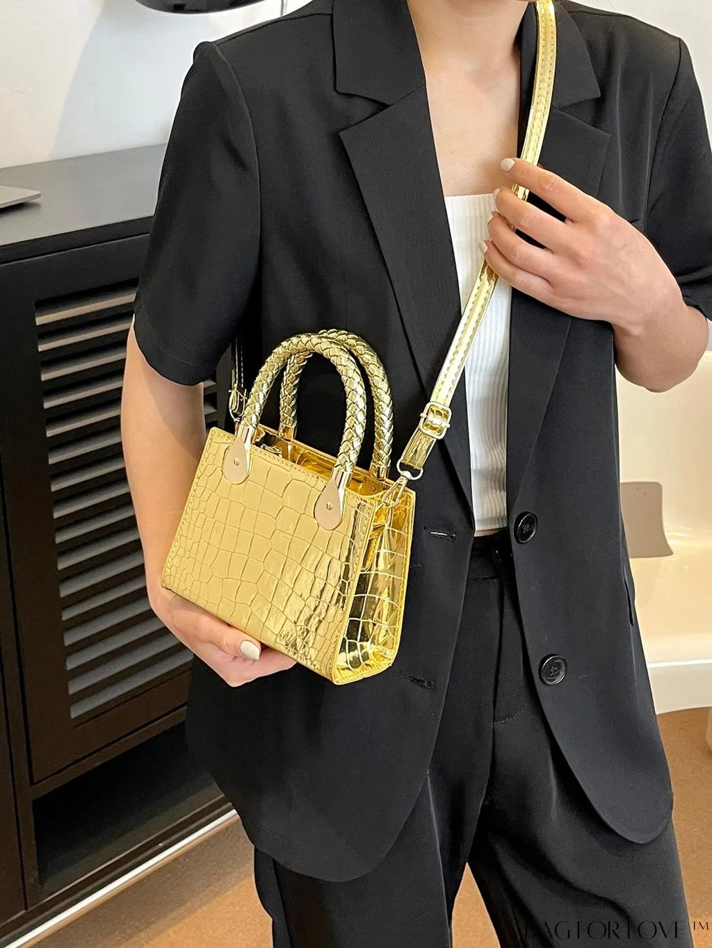 BagForLove - Compact Dual Handle Square Bag