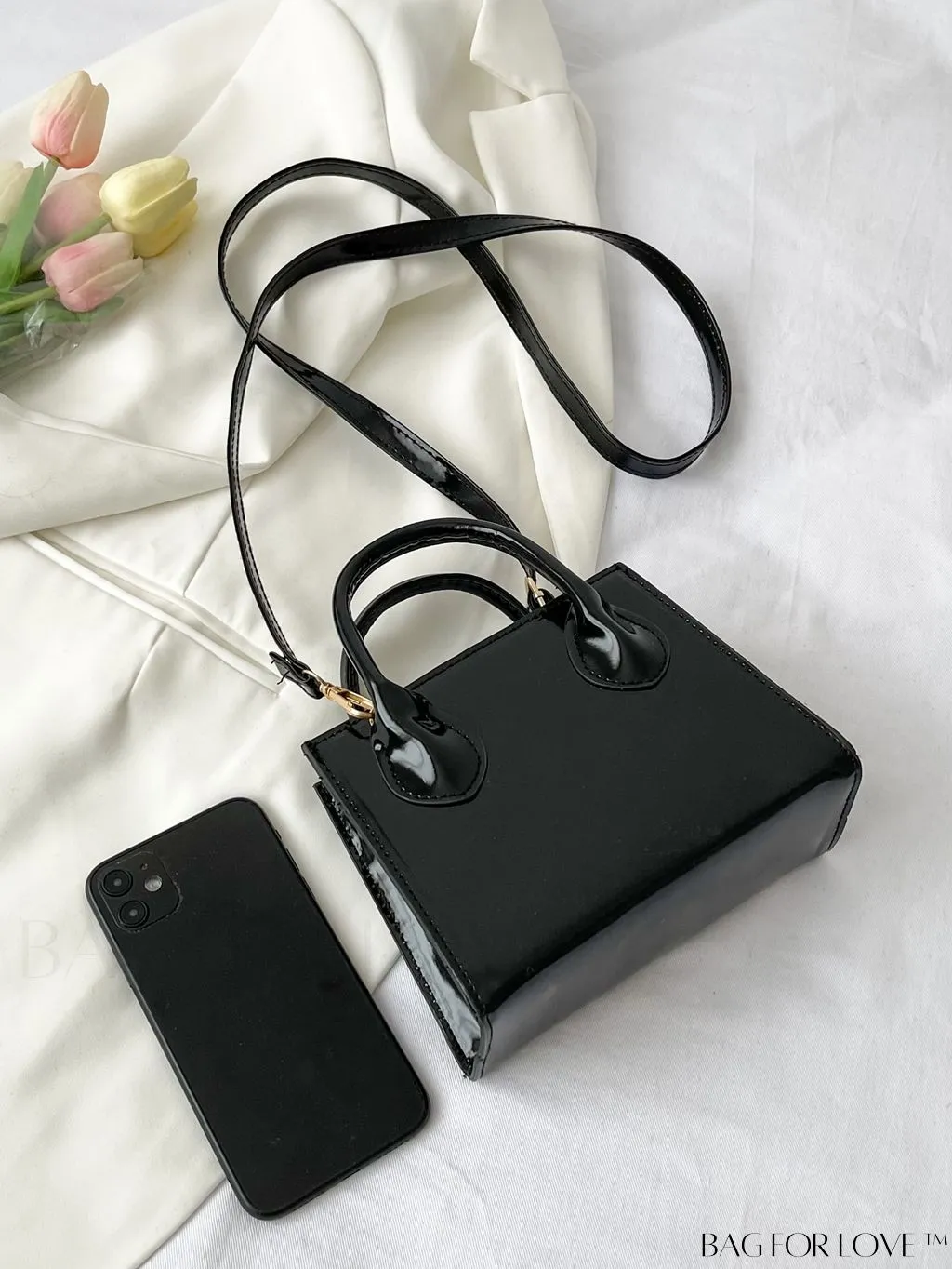 BagForLove - Compact Dual Handle Square Bag