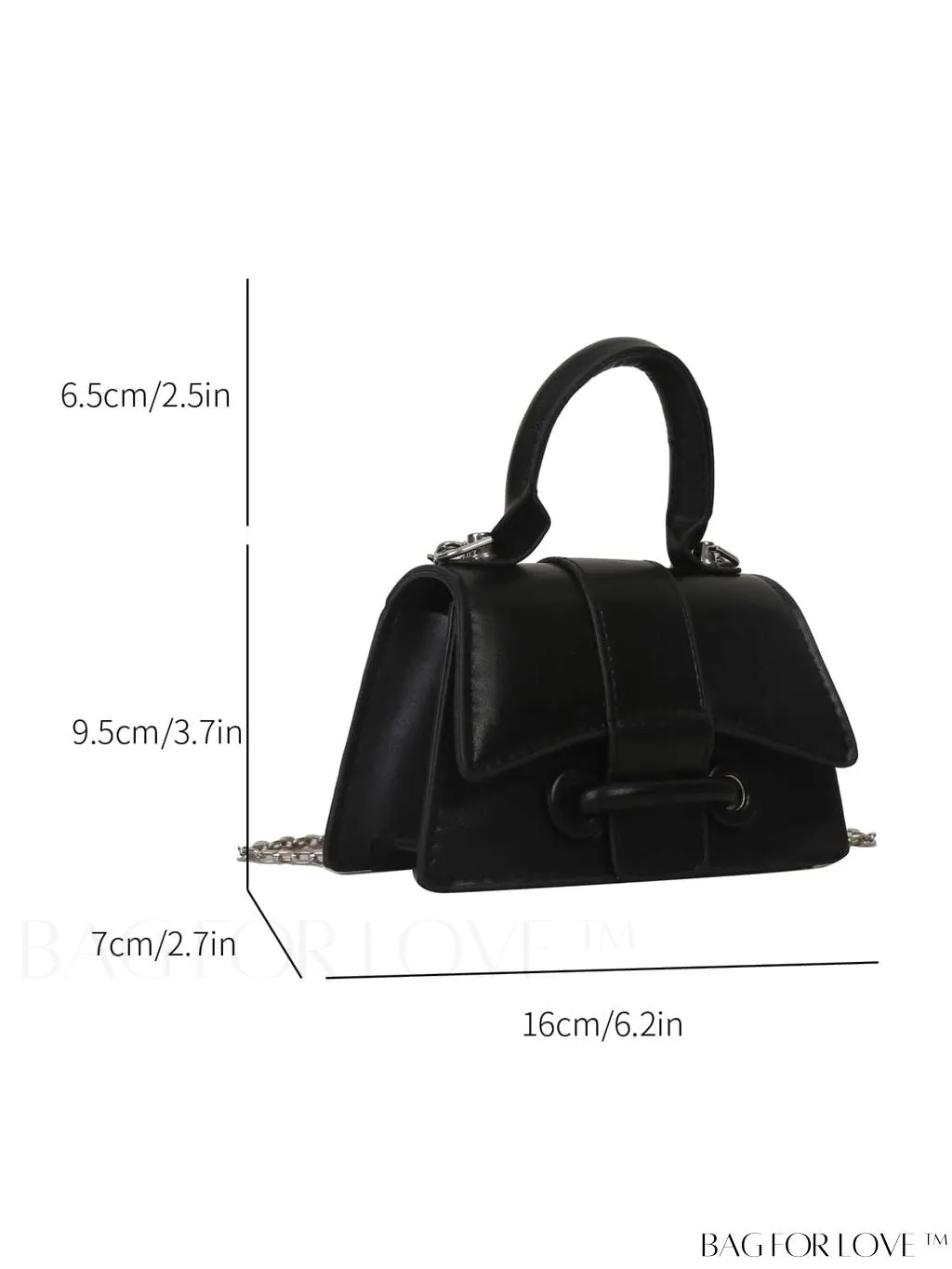 BagForLove - Compact Shoulder Chain Handbag for Phones, Lipstick, and Keys - Mini and Stylish