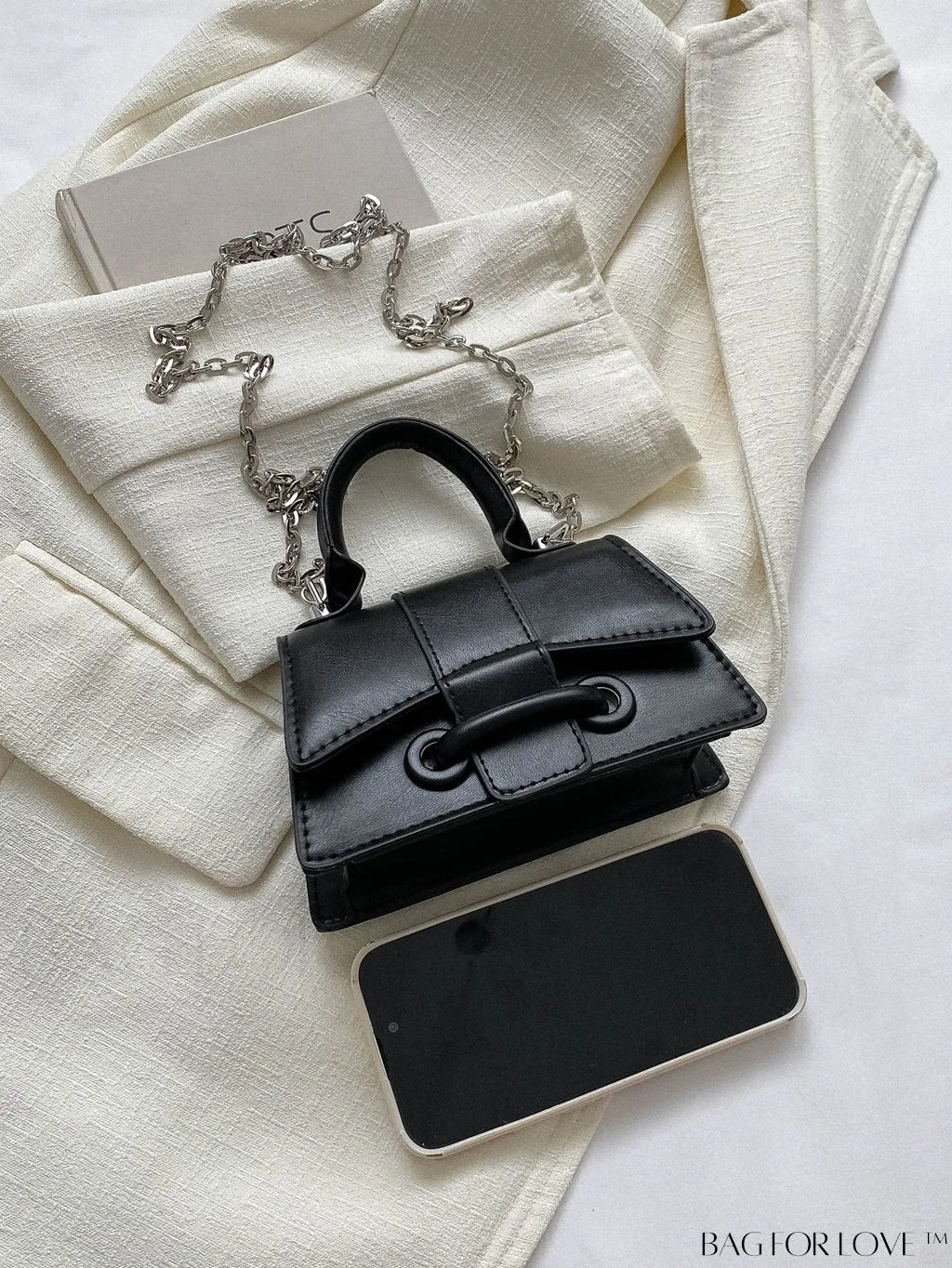 BagForLove - Compact Shoulder Chain Handbag for Phones, Lipstick, and Keys - Mini and Stylish
