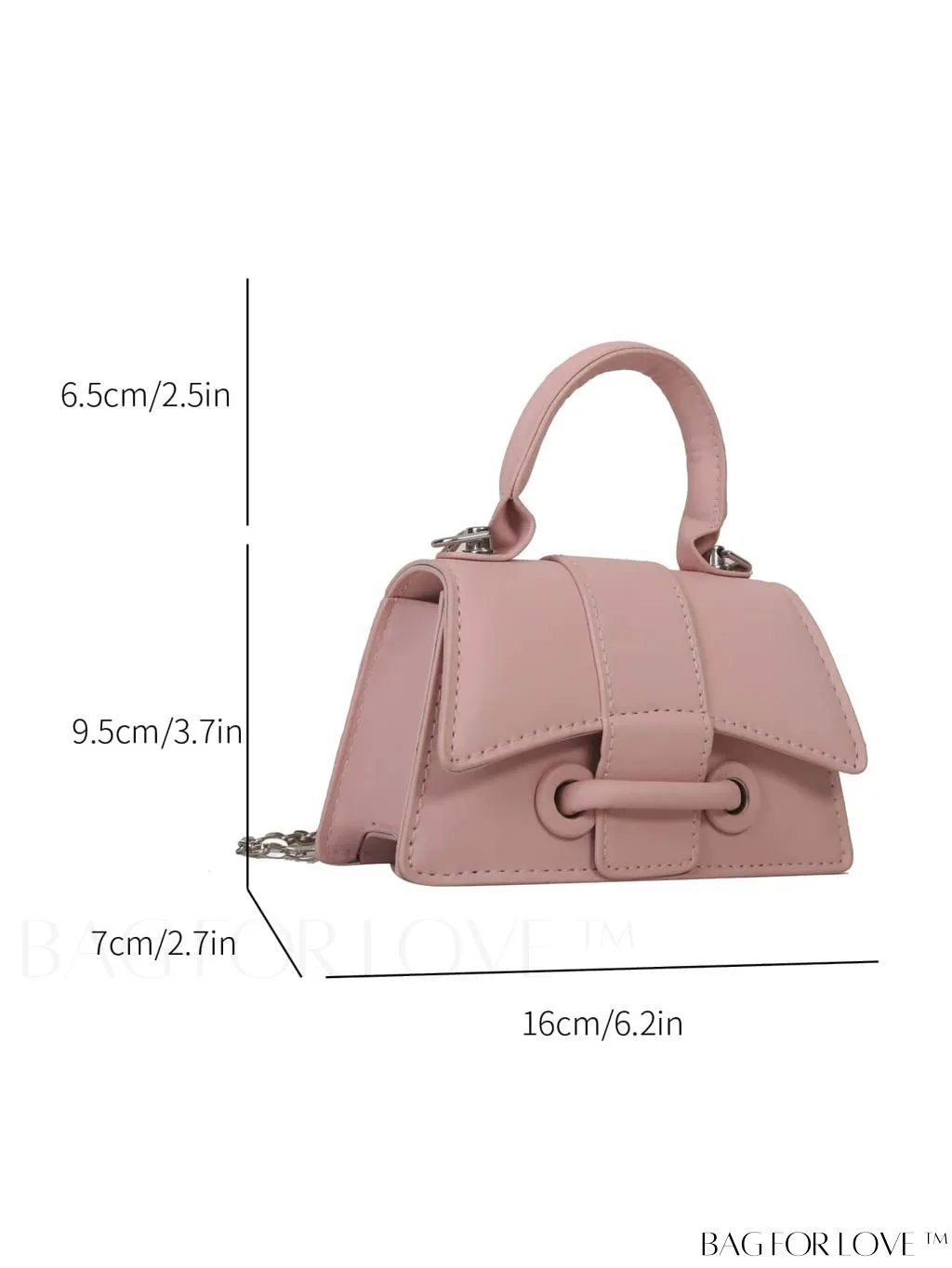BagForLove - Compact Shoulder Chain Handbag for Phones, Lipstick, and Keys - Mini and Stylish