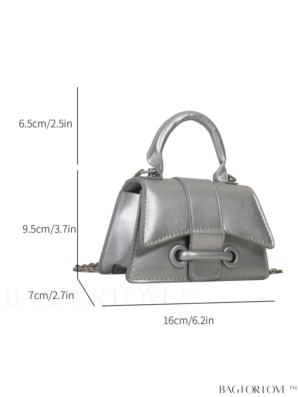 BagForLove - Compact Shoulder Chain Handbag for Phones, Lipstick, and Keys - Mini and Stylish