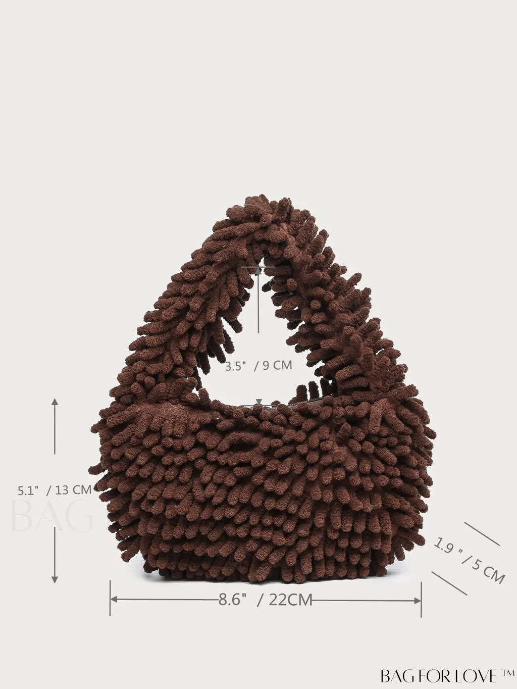 BagForLove - Effortless Elegance: Sleek Hobo Handbag