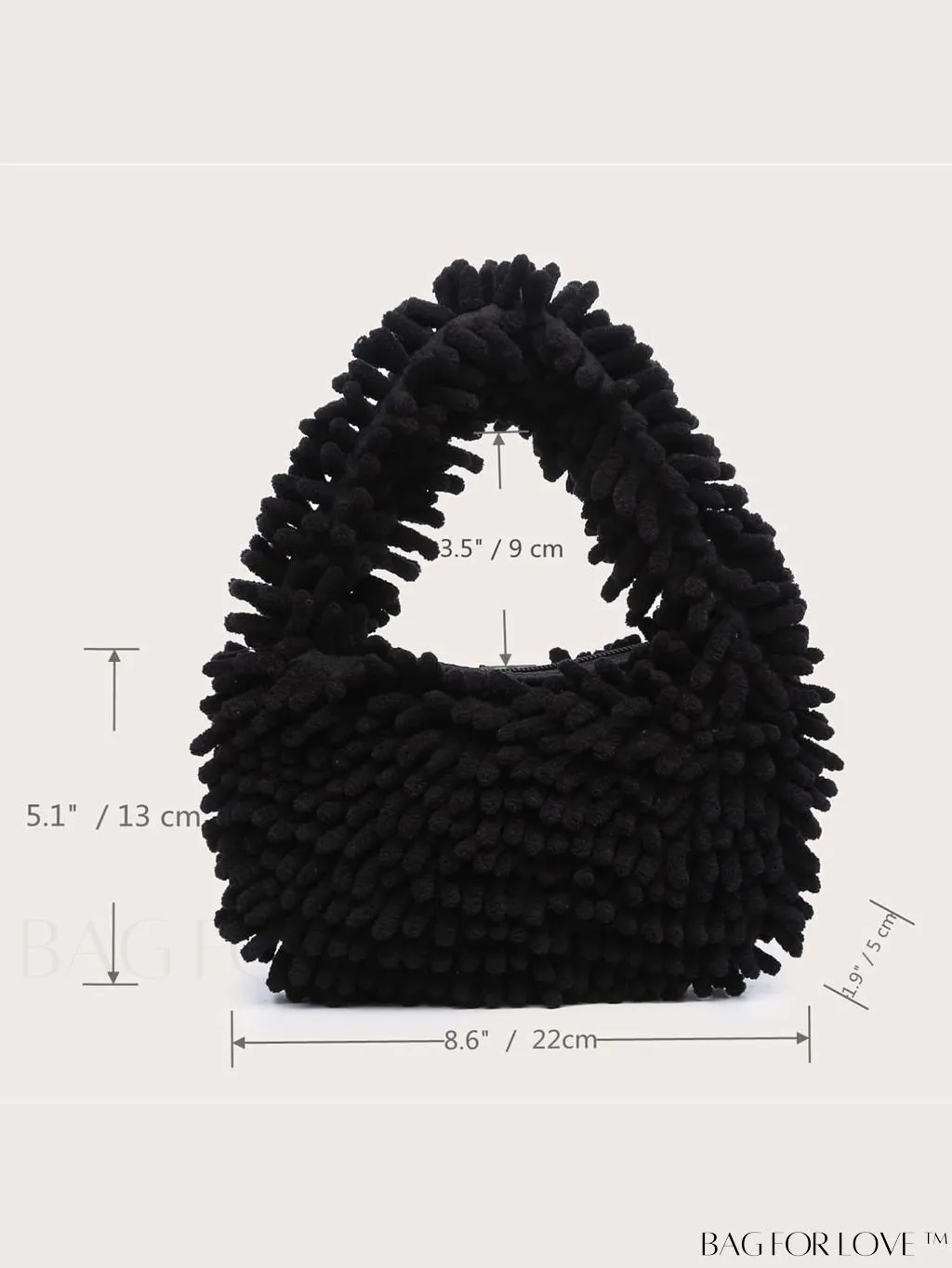 BagForLove - Effortless Elegance: Sleek Hobo Handbag