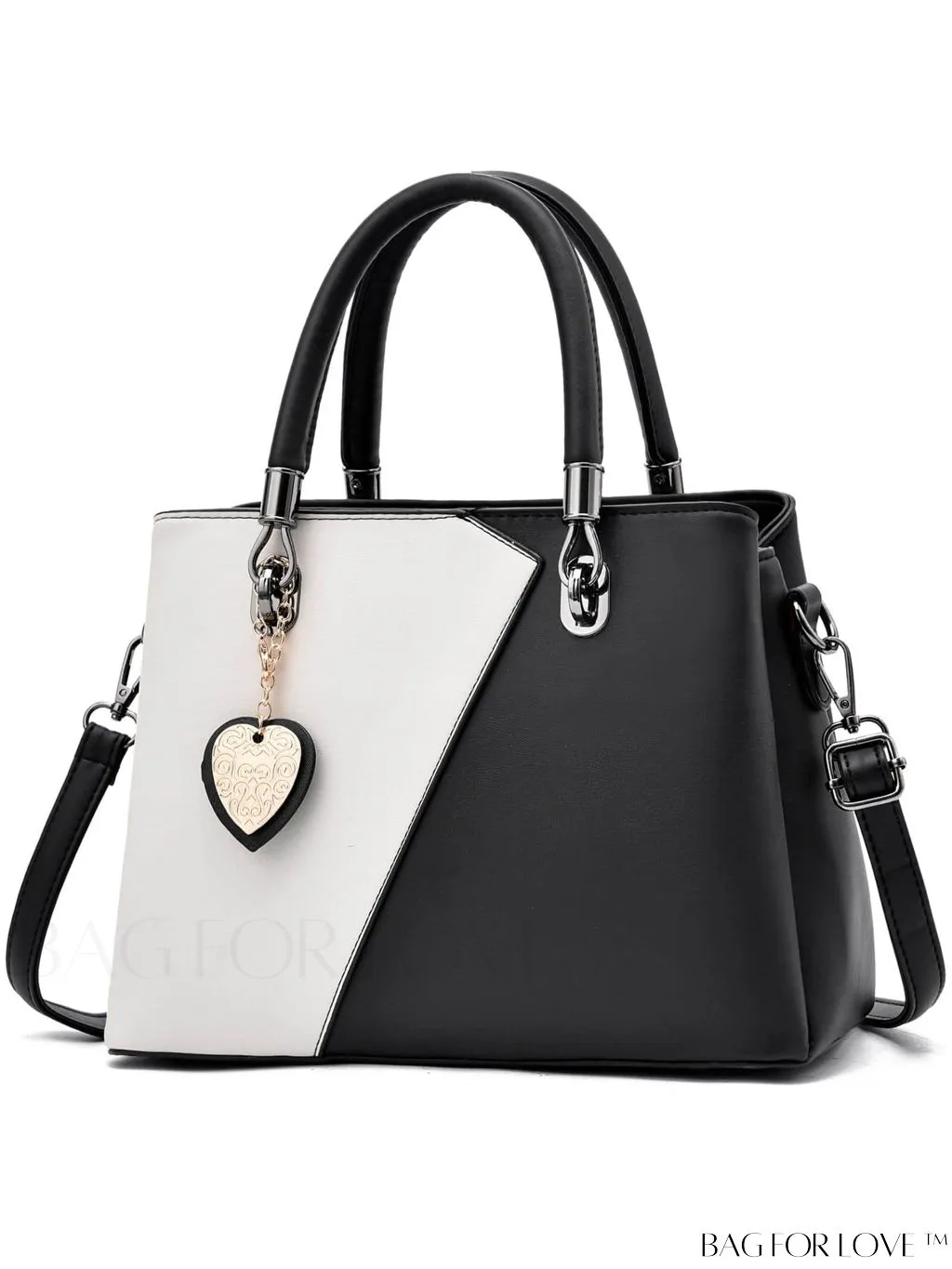 BagForLove - I IHAYNER Ladies Leather Handbag: Top-handle Tote with Contrast Color Stitching and Satchel Design