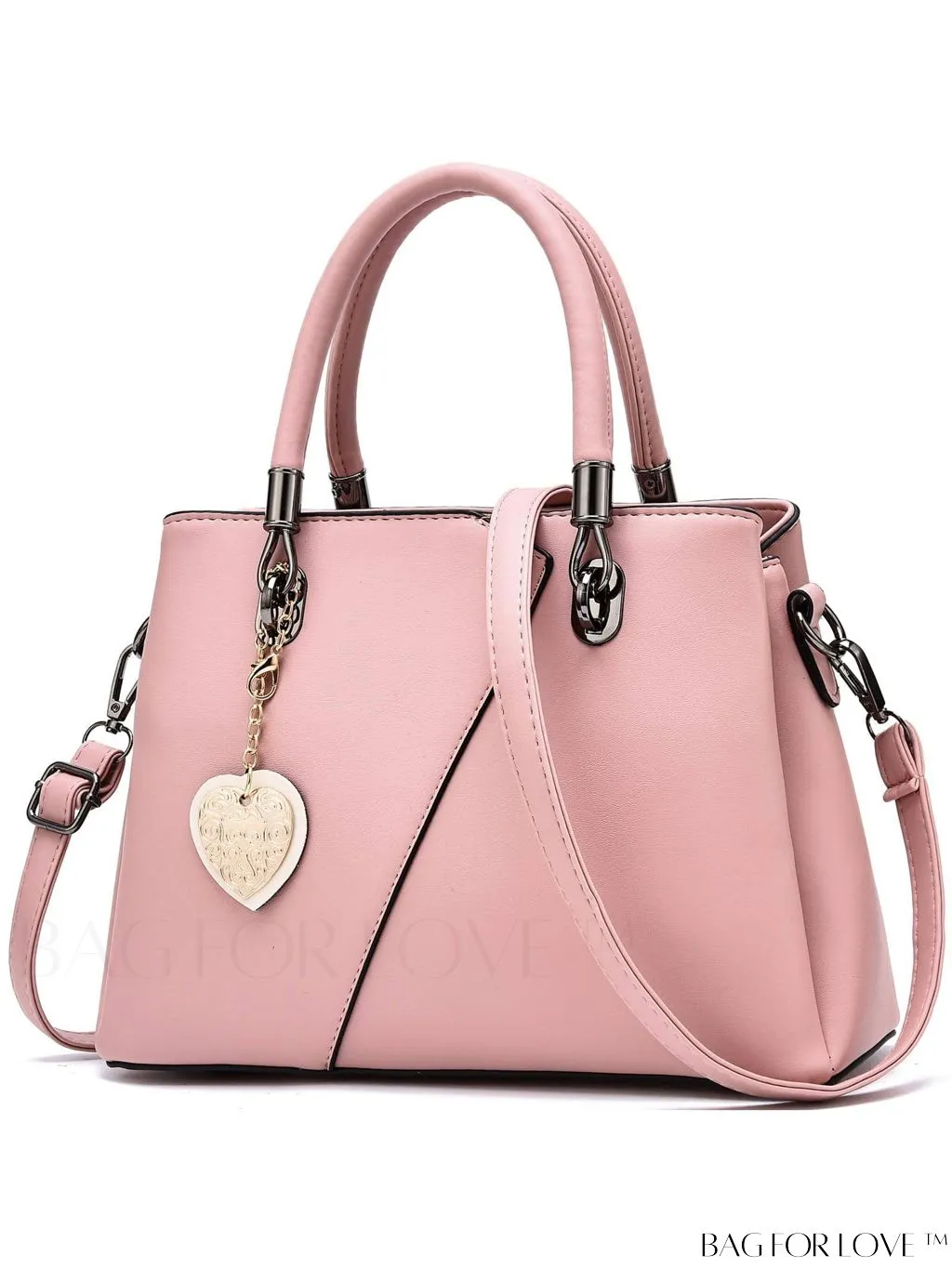 BagForLove - I IHAYNER Ladies Leather Handbag: Top-handle Tote with Contrast Color Stitching and Satchel Design