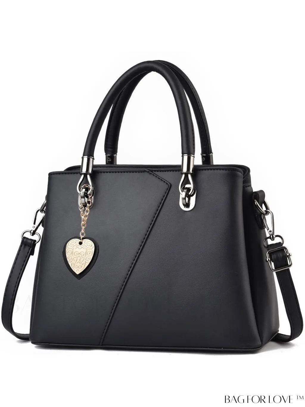 BagForLove - I IHAYNER Ladies Leather Handbag: Top-handle Tote with Contrast Color Stitching and Satchel Design