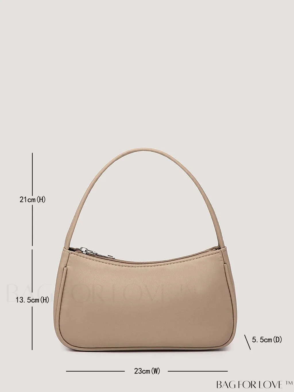 BagForLove - Sleek Baguette Bag: The Perfect Minimalist Accessory