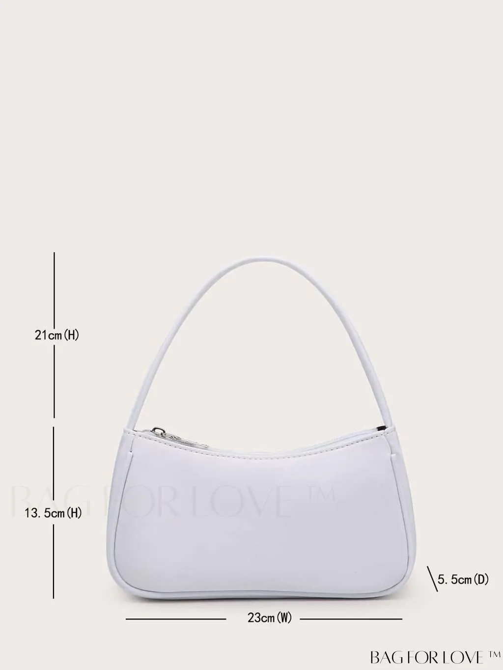 BagForLove - Sleek Baguette Bag: The Perfect Minimalist Accessory
