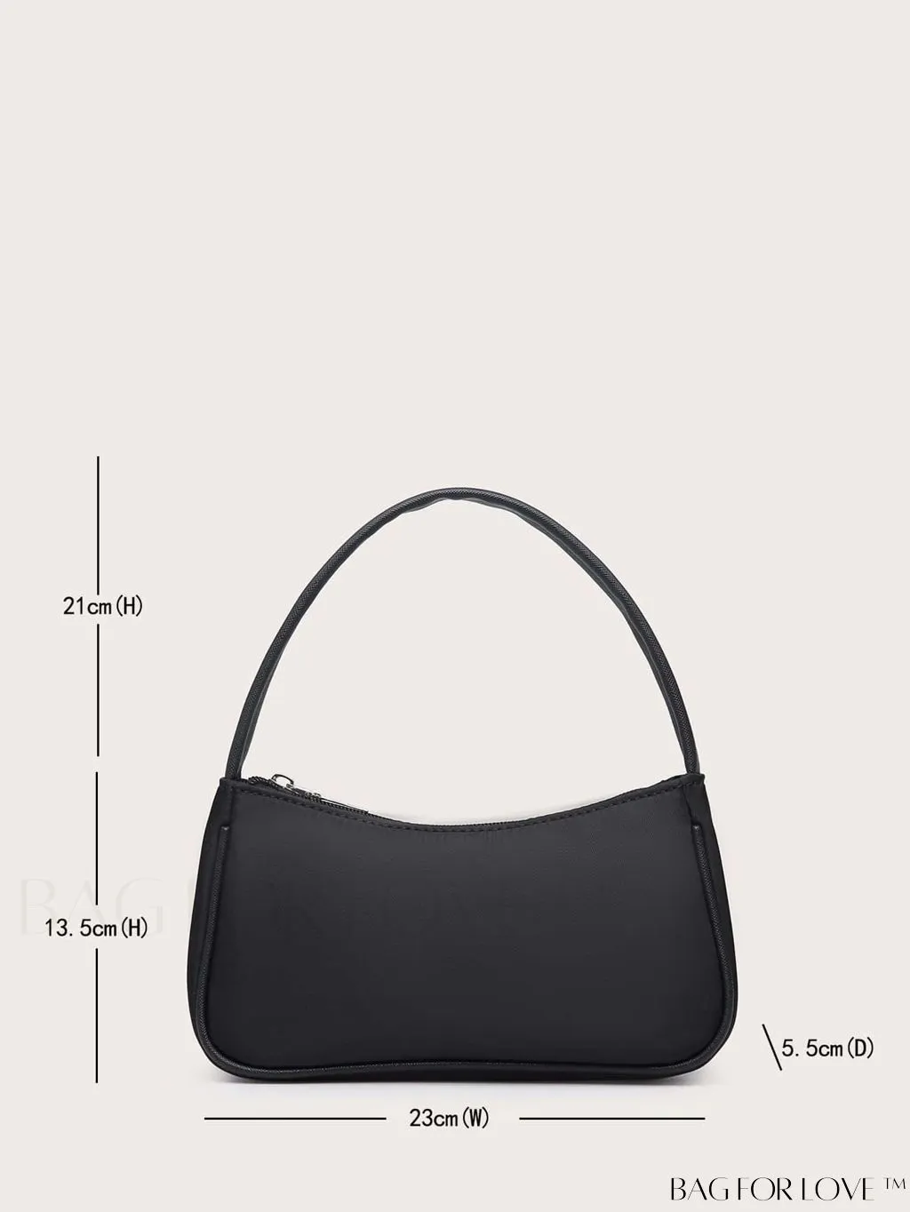 BagForLove - Sleek Baguette Bag: The Perfect Minimalist Accessory