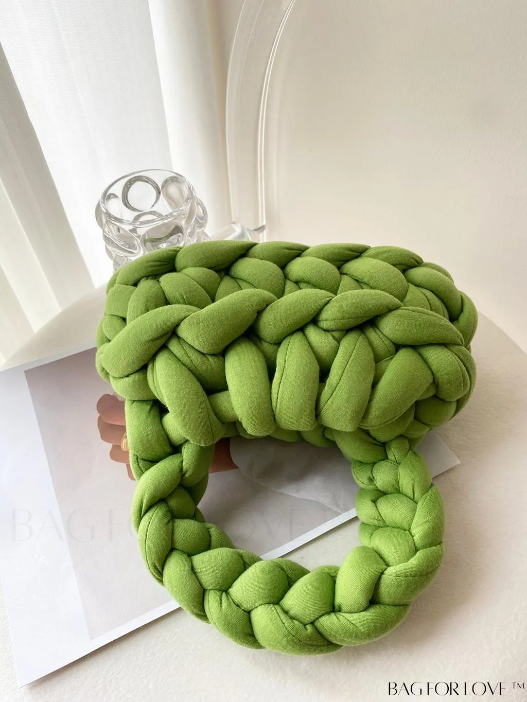 BagForLove - Stylish Solid Color Crochet Bag - A Minimalist Must-Have!
