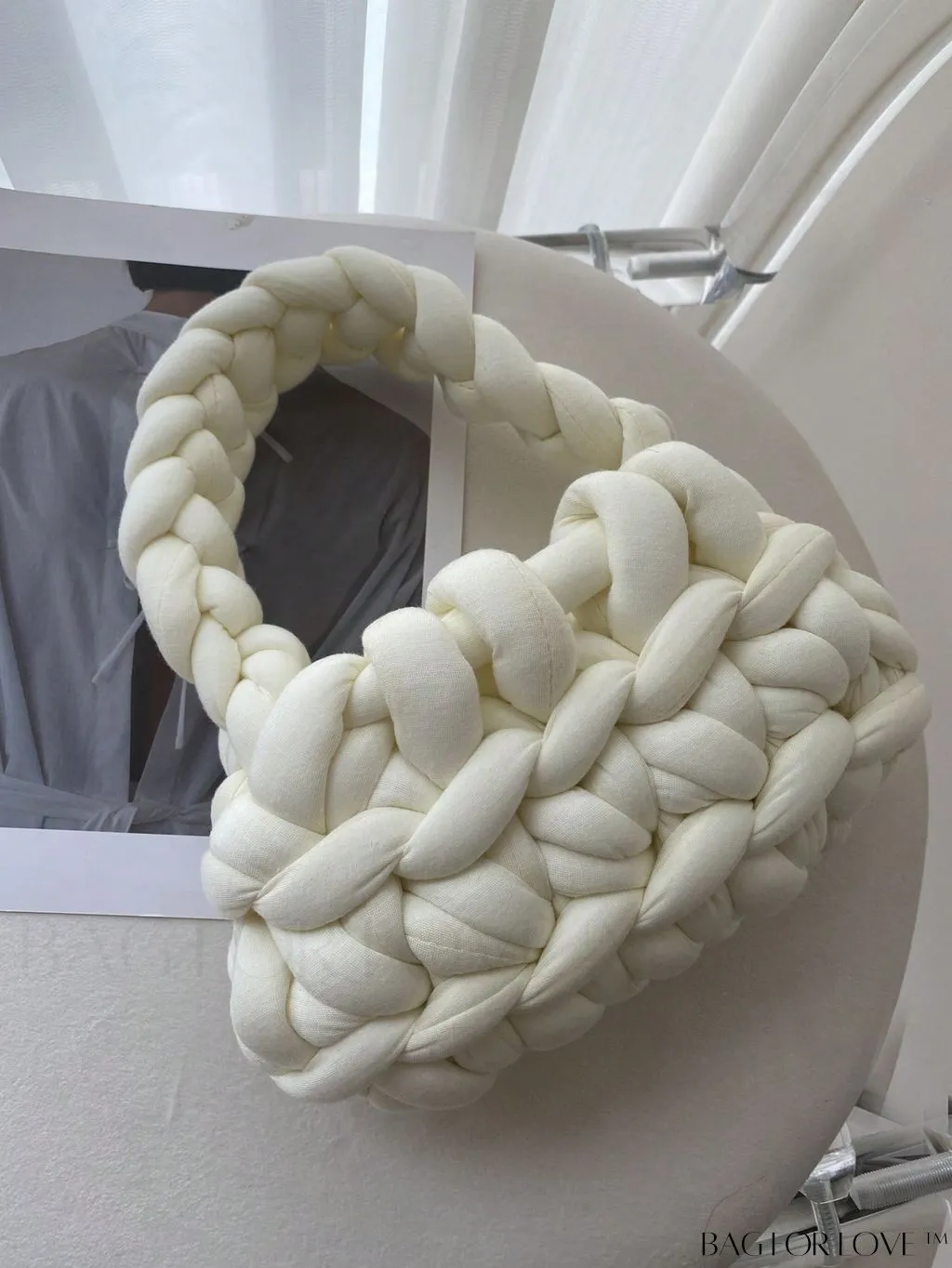 BagForLove - Stylish Solid Color Crochet Bag - A Minimalist Must-Have!