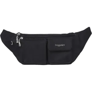 Baggallini Modern Everywhere Waistpack Black Nylon