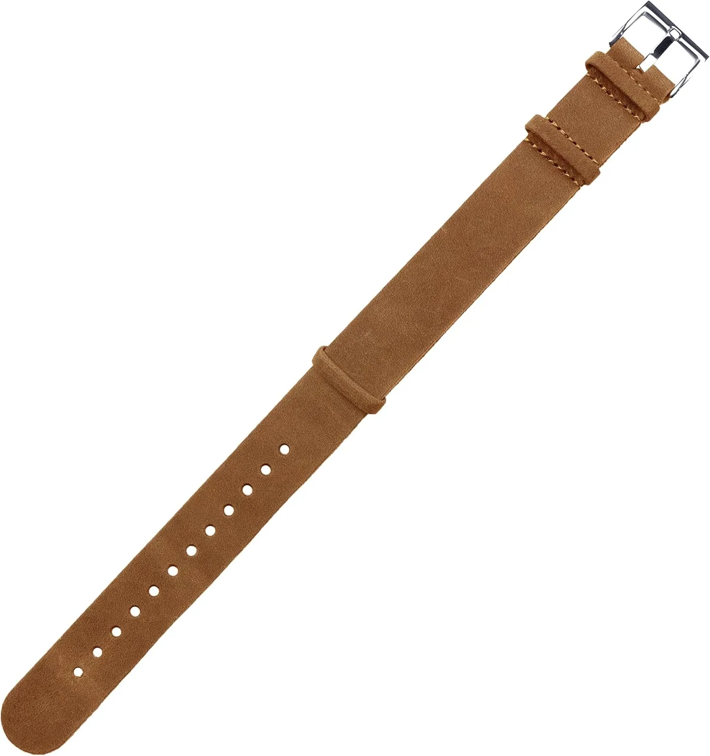 BARTON Leather NATO® Style Watch Straps - Choose Color, Length & Width - 18mm, 20mm, 22mm, 24mm Bands