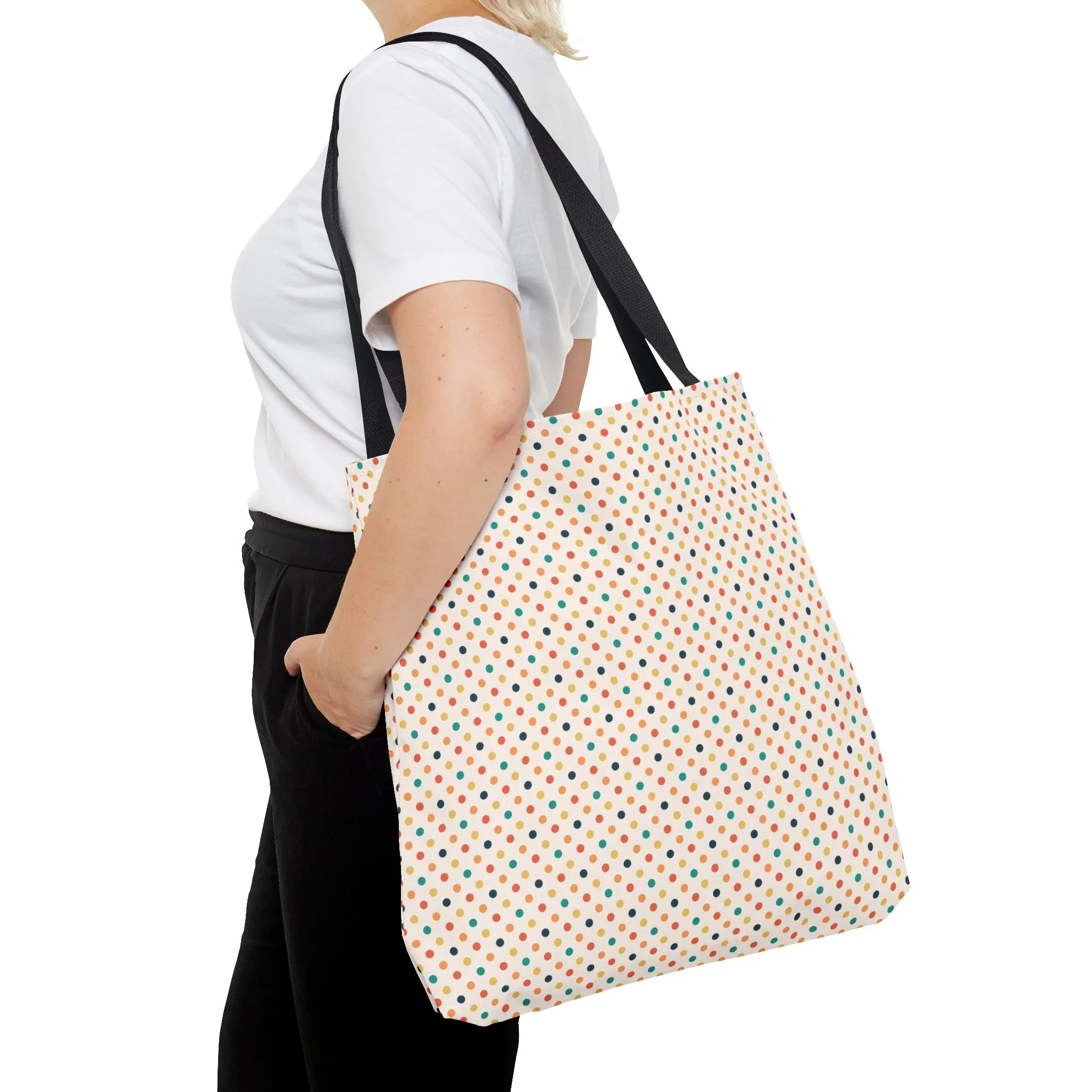 Beach Polka Dots Tote Bag