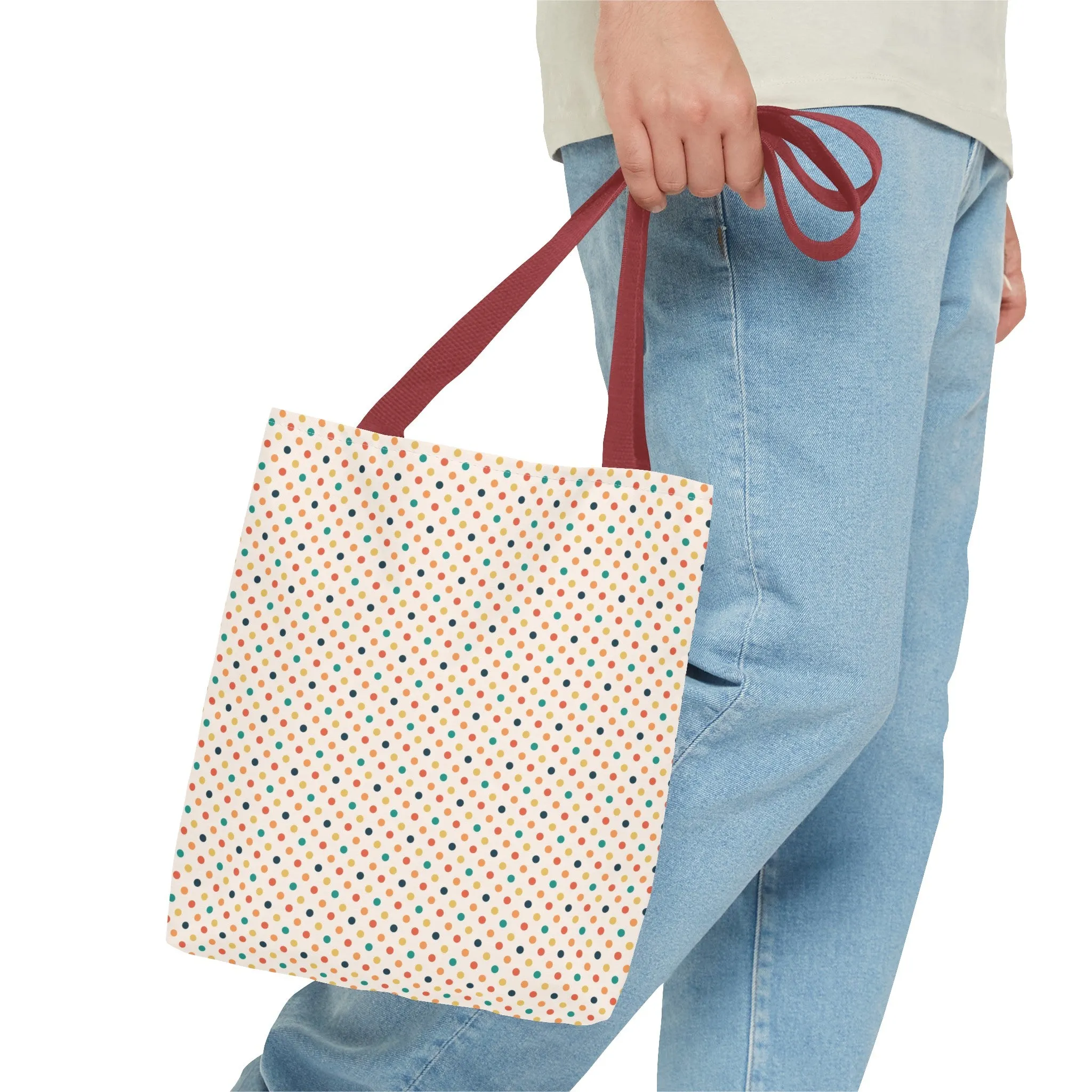 Beach Polka Dots Tote Bag