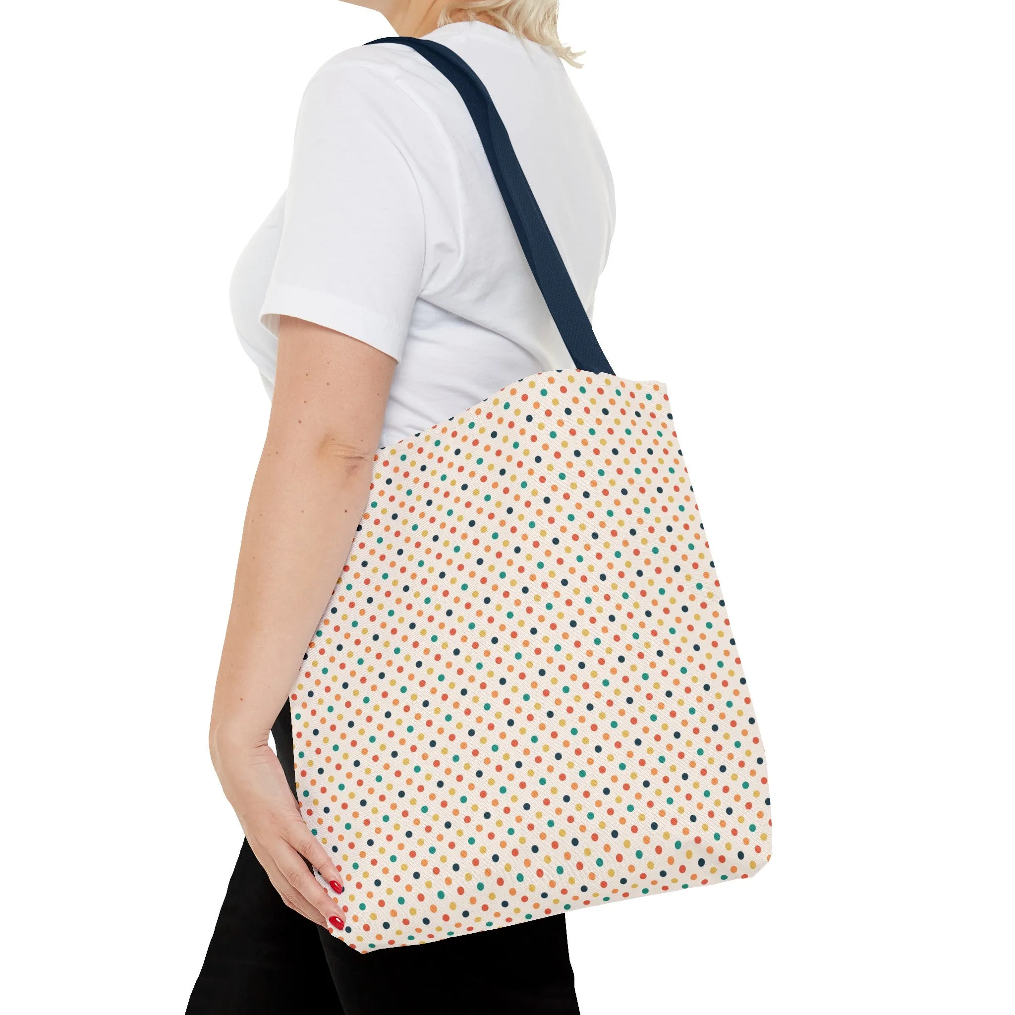 Beach Polka Dots Tote Bag