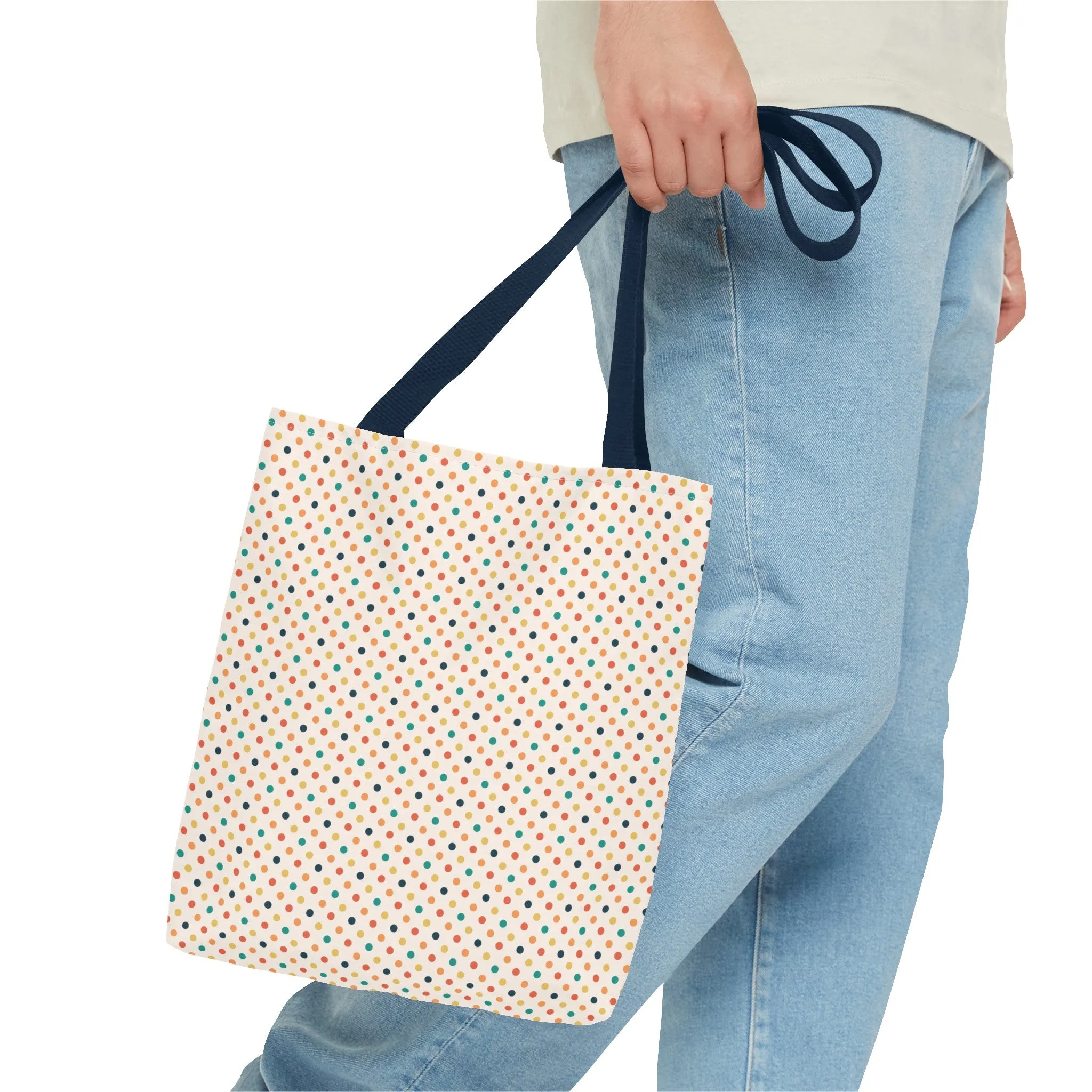 Beach Polka Dots Tote Bag