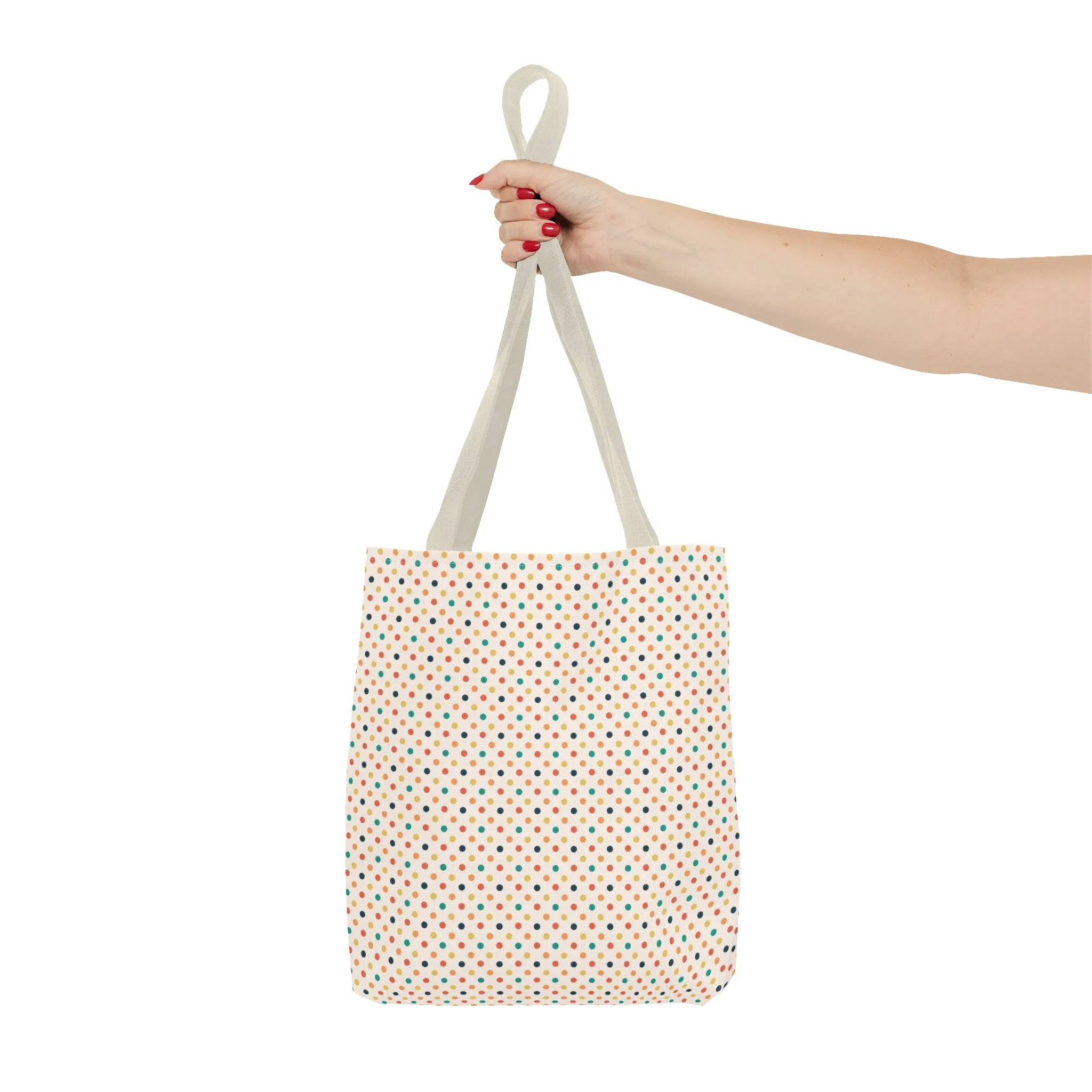 Beach Polka Dots Tote Bag