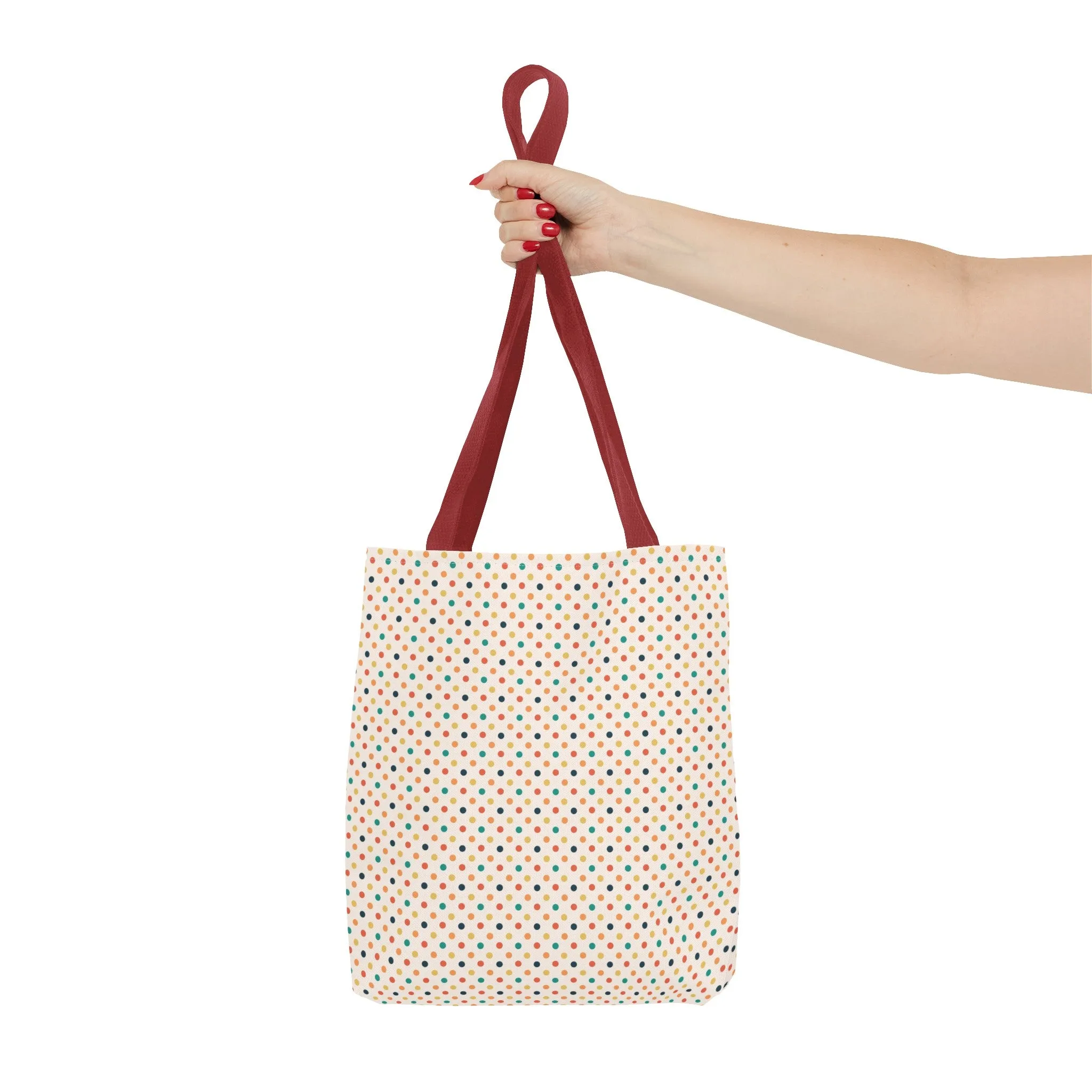 Beach Polka Dots Tote Bag